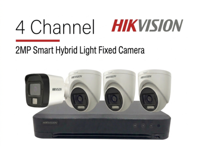 Paket CCTV Hikvision 4 Channel - Essential Home & Office Security